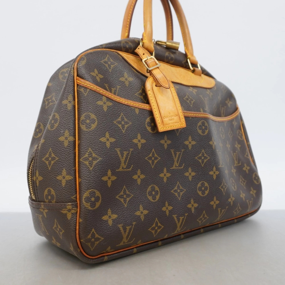 Louis Vuitton Monogram Deauville Handbag M47270 Brown Women's - Picture 2 of 13
